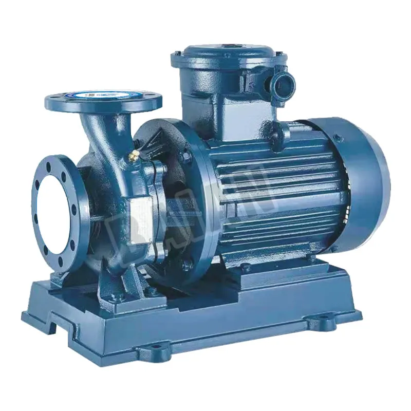Horizontal single-stage in-line centrifugal pump