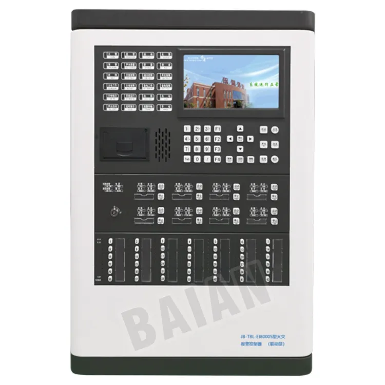 Wall-Mounted Fire Alarm Control Panel